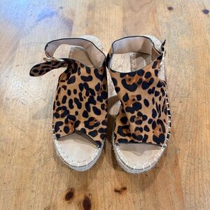 Brown Leopard Espadrilles